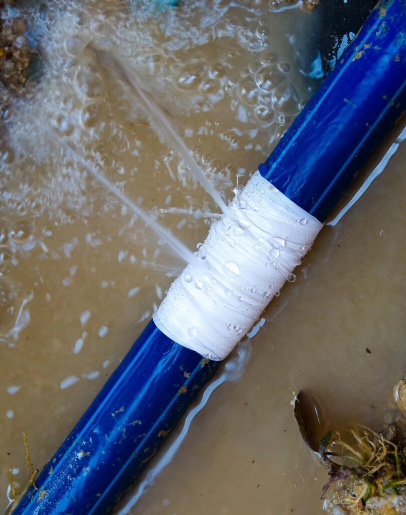 water pipe line repair in Bradford